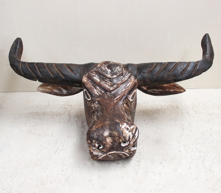 Wooden Bull Head 5